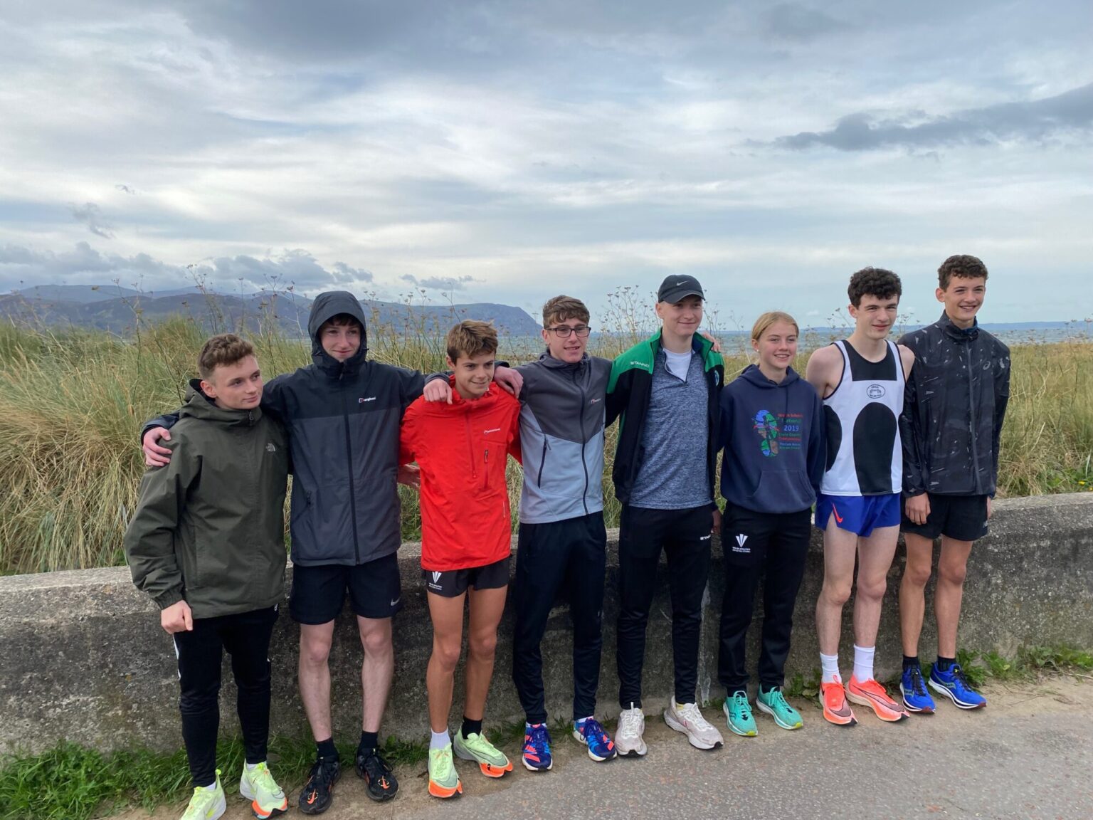 Welsh Relay Challenge Menai T&F and Cannock and Stafford A.C. Menai Track